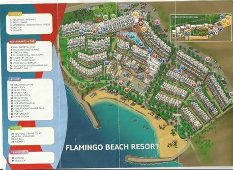 Map Of Property - Picture Of Flamingo Beach Resort AB9