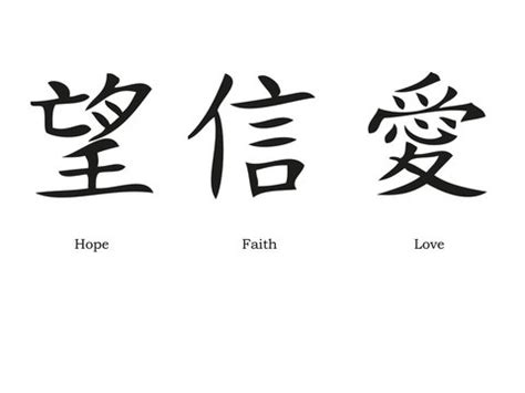 Chinese Symbols For Love