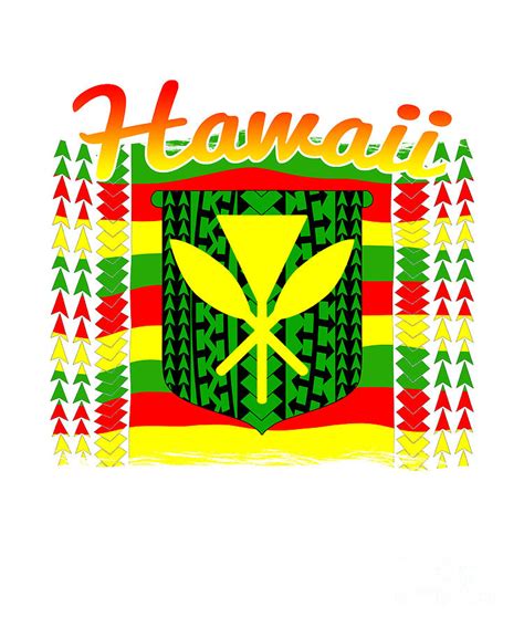 Tribal Hawaii Kanaka Maoli Native Hawaiian Flag Digital Art by MacDonald Creative Studios | Fine ...