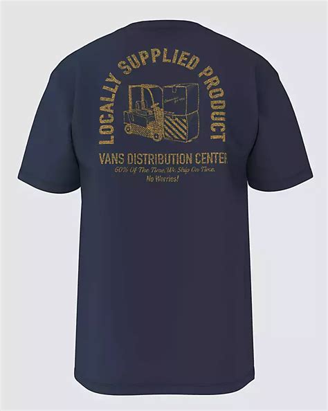 Ship It T-Shirt in Navy | Vans