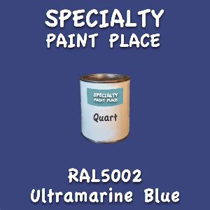 RAL 5002 Ultramarine Blue Quart Can