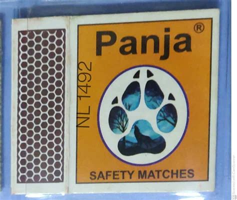 India Panja Animal Match Box Without Sticks - NL1492 - BidCurios