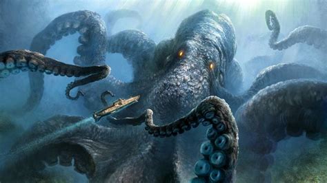 Kraken | Sea monsters, Kraken, Mythical creatures