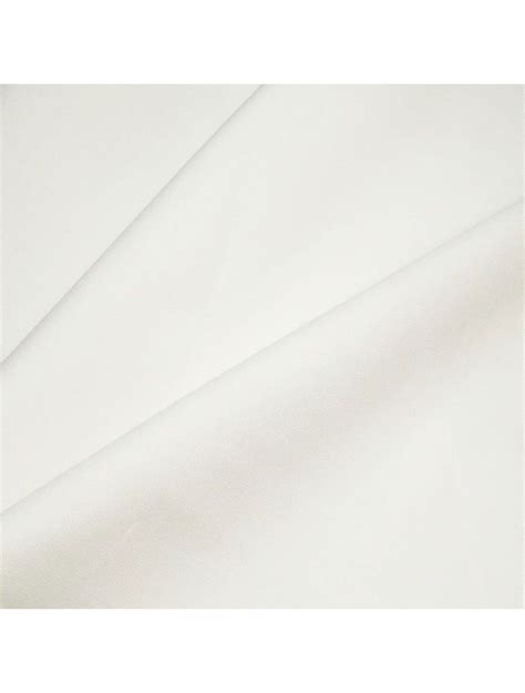 White Mercerised Cotton Fabric | Cotton Fabric | Calico Laine