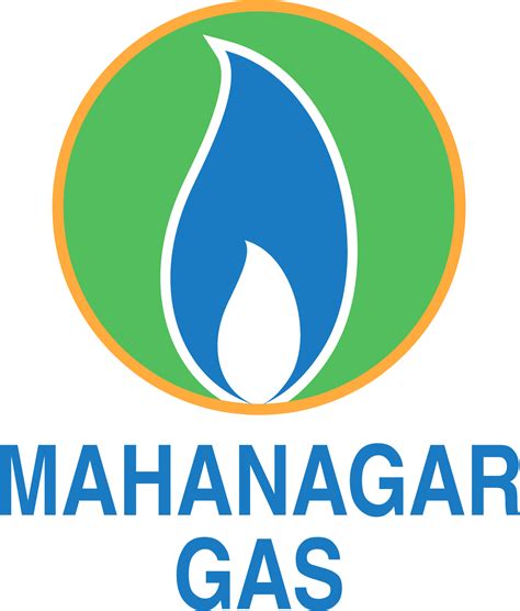 Mahanagar Gas logo in transparent PNG and vectorized SVG formats