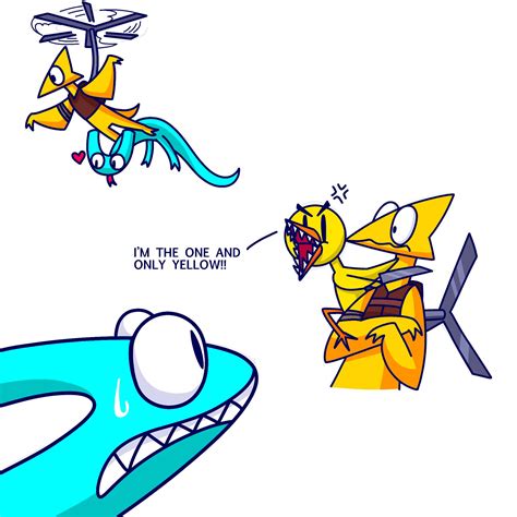 Yellow and Cyan by Sjakr on DeviantArt