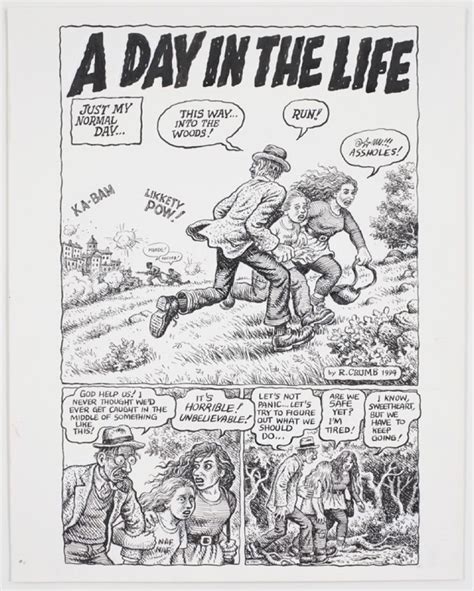 R. Crumb, ‘Self-Loathing Comics #1: A Day in the Life’, 1994 | Comics ...