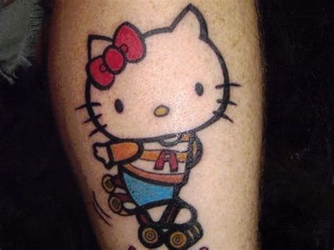 25 Pretty Hello Kitty Bow Tattoo Designs - SloDive | Hello kitty bow, Hello kitty tattoos, Bow ...