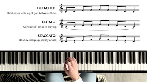 How to Play Legato & Staccato on the Piano | Technique Tuesday Tutorial - YouTube