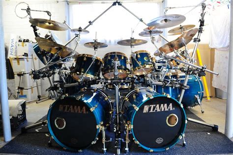 Tama Double Bass Drum Set | Drum kits, Drums, Drum and bass