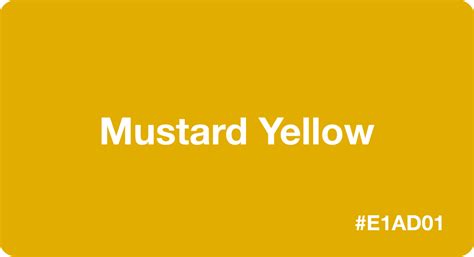 Mustard Yellow Color: Best Practices, Color Codes, Palettes & More!