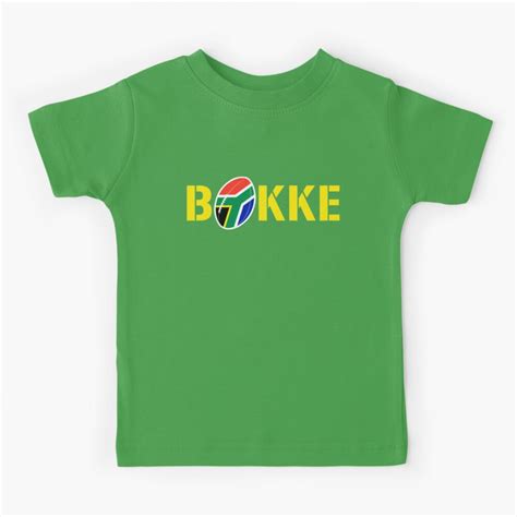 "Bokke South Africa Rugby Flag Springboks Fan Gift" Kids T-Shirt for Sale by NUMAcreations ...