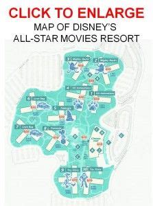 Amenities at Disney's All-Star Movies Resort | Disney world map, Disney movie resort, Disney ...