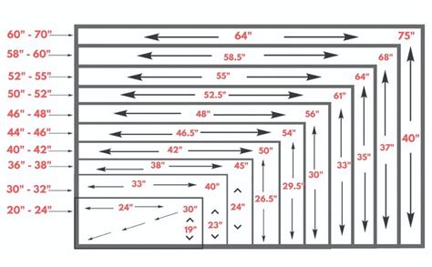 tv dimensions chart - Google Search | Outdoor tv covers, Led tv, Tv covers