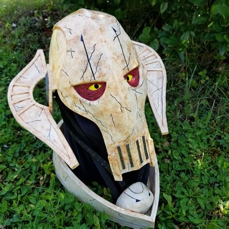 General Grievous Mask Template for EVA Foam - Etsy