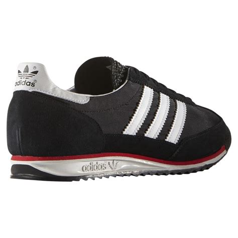 adidas ORIGINALS MEN'S SL 72 VINTAGE TRAINERS BLACK NAVY WHITE SNEAKERS ...