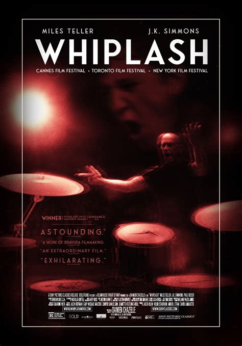 Whiplash Movie - Fan art Poster Artwork on Behance