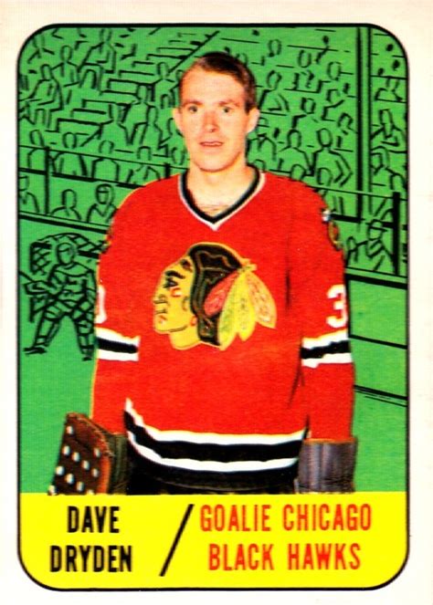 Ken Dryden 1971-72 O-Pee-Chee Rookie Card