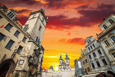 Prague Old Town Square Photo Background And Picture For Free Download ...