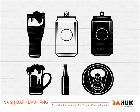 Beer Can Svg Can Silhouette Can Svg Drink Can Svg Eps | Etsy