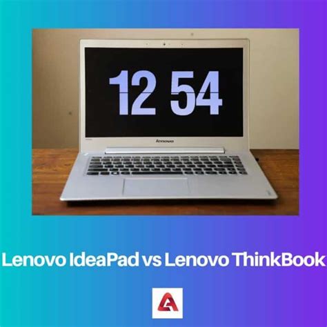 Lenovo IdeaPad vs ThinkBook: Difference and Comparison