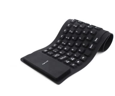 Flexible Wireless Waterproof Keyboard!