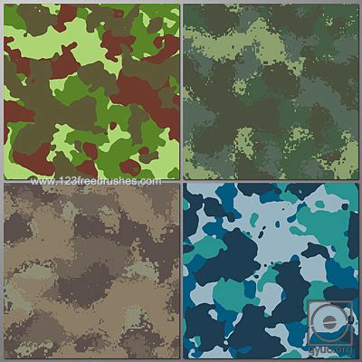 Camo Pattern Generator Photoshop Action | 123Freebrushes