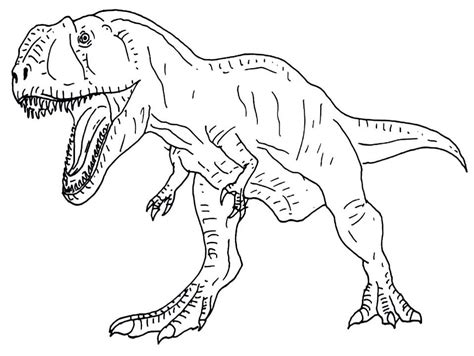 Giganotosaurus 4 Coloring Page - Free Printable Coloring Pages for Kids