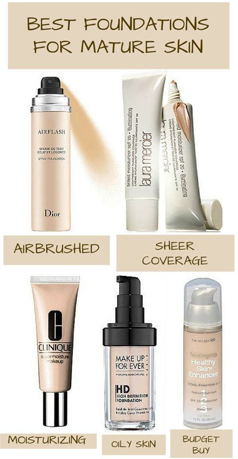 What Are The Best Foundations For Mature Skin? | Skin tips, Clean slate and Top foundations