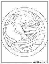 Free SUNSET Coloring Pages For Download Printable PDF sketch template