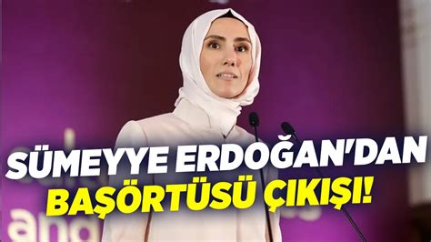 Sümeyye Erdoğan'dan Başörtüsü Çıkışı! | Seçil Özer | Başka Bir Gün ...