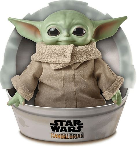 Star Wars The Mandalorian 11' The Child Plush Baby Yoda Toy - Walmart.com