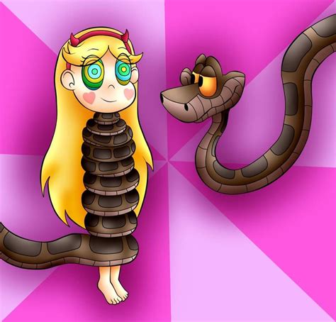 Kaa And Star Butterfly by jerrydestrtoyer | Star butterfly, Butterfly, Jungle book