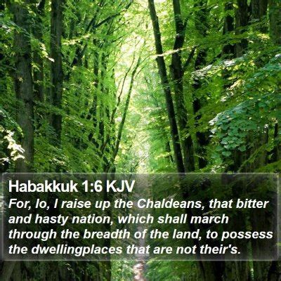 Habakkuk 1 Scripture Images - Habakkuk Chapter 1 KJV Bible Verse Pictures