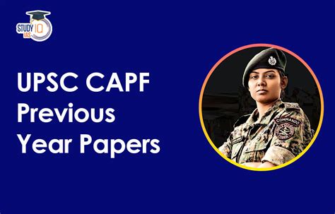 UPSC CAPF Previous Year Papers, Download Last 10 Years Paper