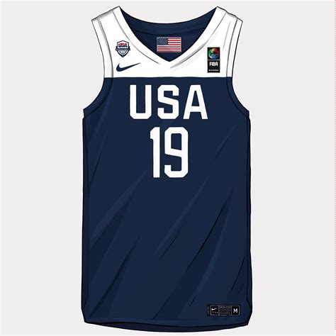 Team Usa Basketball Jersey 2016 : Nlsc Forum 2016 Usa 2003 Fiba Usa ...