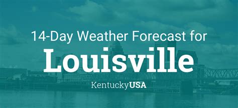 Louisville, Kentucky, USA 14 day weather forecast