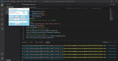 Python Program Rock Paper Scissors Game - Project Gurukul