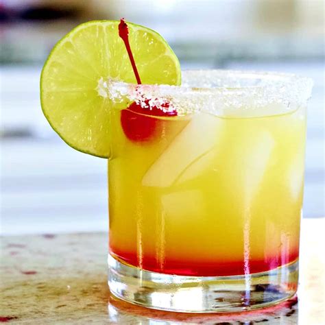 Malibu Sunset Cocktail Mixed Drink Recipe - Homemade Food Junkie