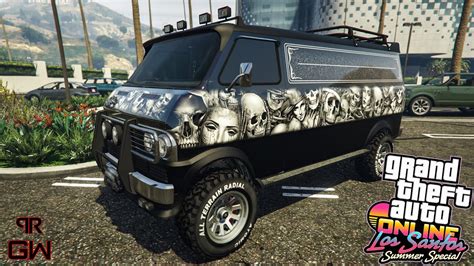 Bravado Youga Classic 4x4 - Ford Econoline Customization Build & Review - GTA 5 Online Summer ...