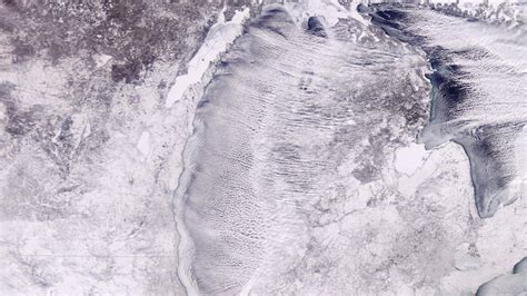 Look: Polar vortex over Michigan in gorgeous satellite image