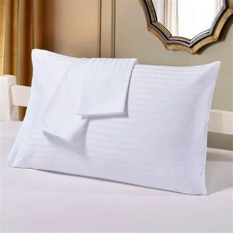 White Plain Pillow Covers, For Hotal at best price in Surat | ID: 23085041330