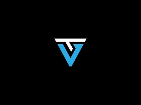 Premium Vector | Vt logo design