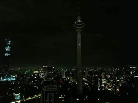 Menara Kuala Lumpur, city, dark, kuala lumpur, landscape, malaysia ...