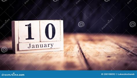 January 10th, 10 January, Tenth of January, Calendar Month - Date or ...