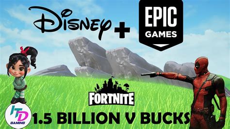 Disney Buys Stake in Epic Games - YouTube