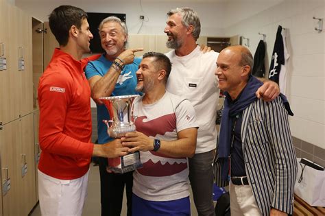 "His determination on one side and on the other his generosity"- Novak ...