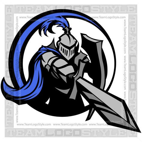 Knight Logo - Vector Clipart Knight