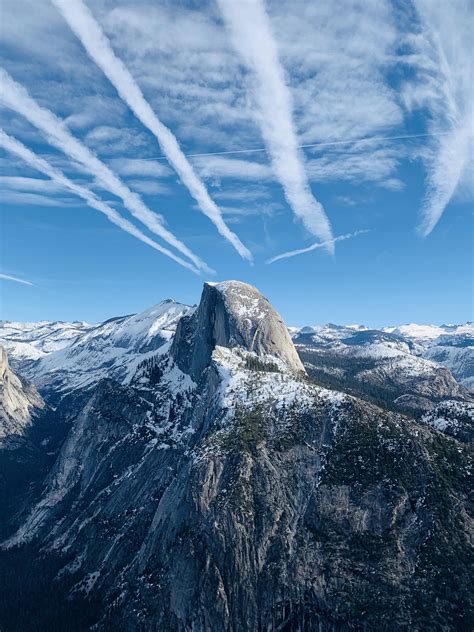 Yosemite’s Glacier Point during the winter : NationalPark