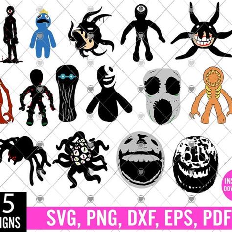 Gaming Svg Bundle Roblocks Svg Bundle Doors Characters Svg - Etsy